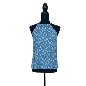 NWT Joie Halter Top with Braided Ties Detail (T)